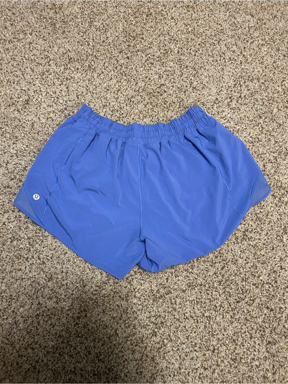 Lululemon Women’s Hotty Hot Shorts – Size 12 Periwinkle Blue - Picture 2 of 6